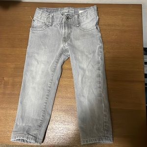 Baby Gap 3T grey straight jeans